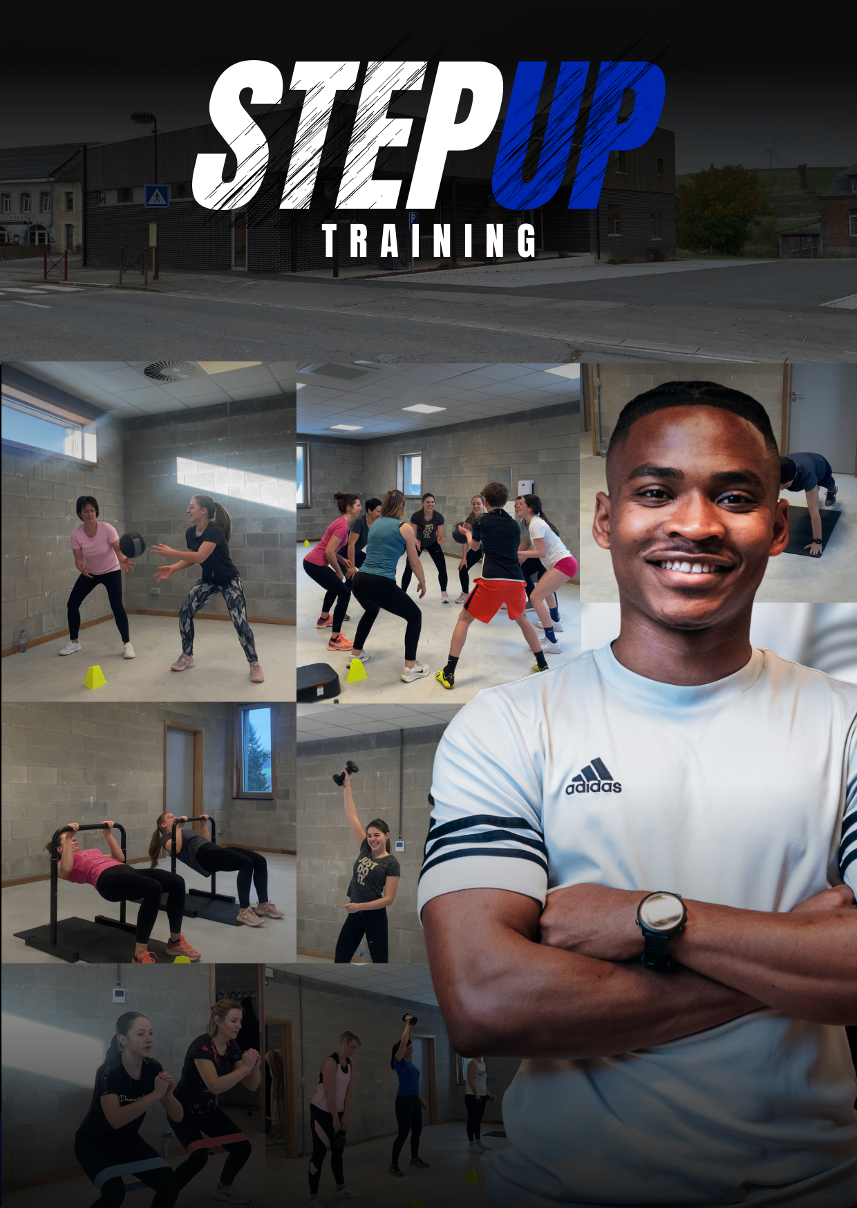 Brayane et les séances collectives StepUp Training à Grandrieu